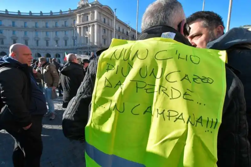 protesta degli ncc a roma 19