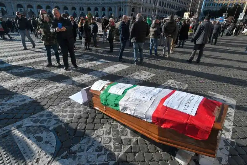 protesta degli ncc a roma 23