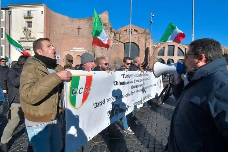 protesta degli ncc a roma 39