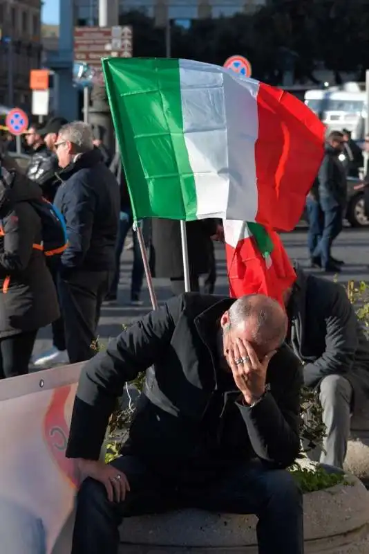 protesta degli ncc a roma 9