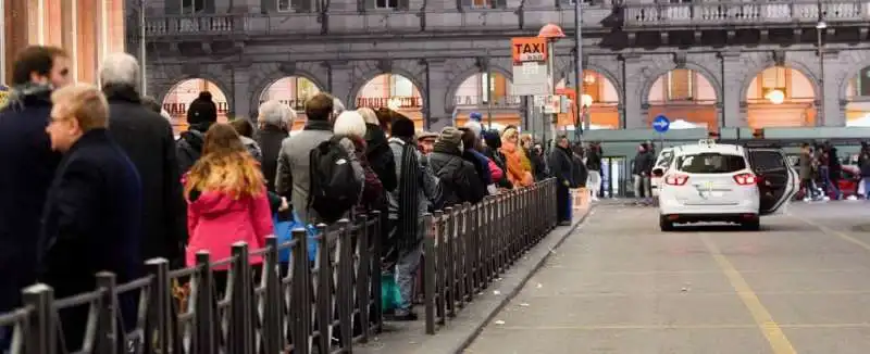 roma sciopero dei taxi