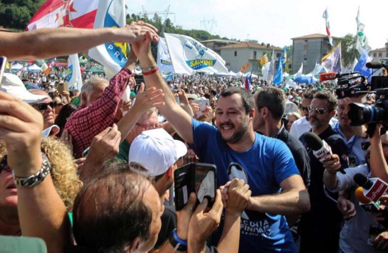 salvini a pontida