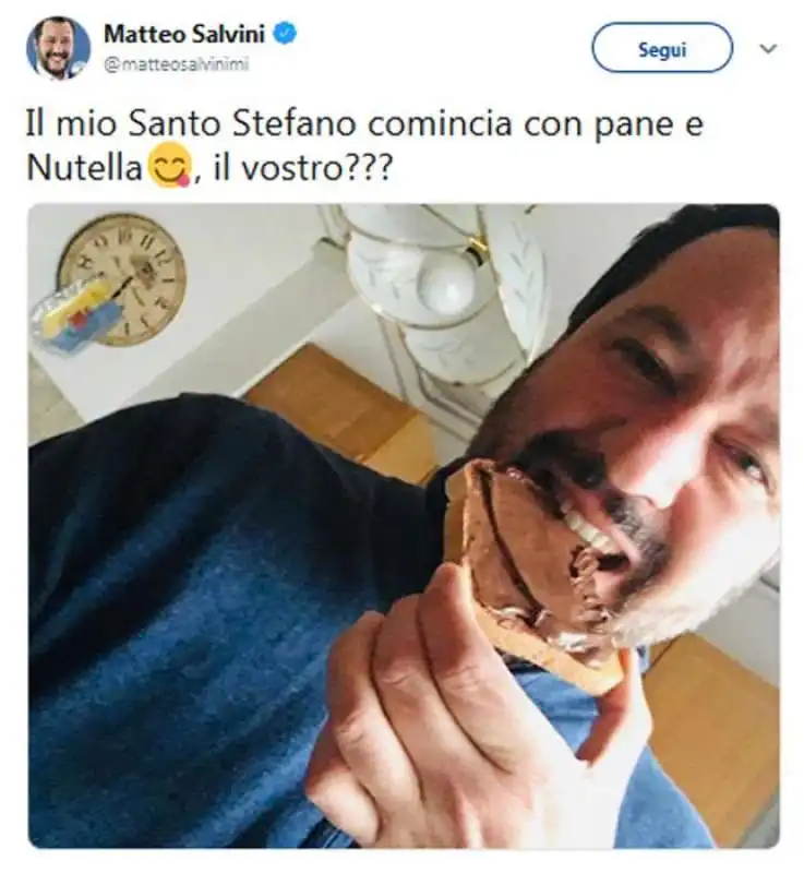 Salvini al cioccolato