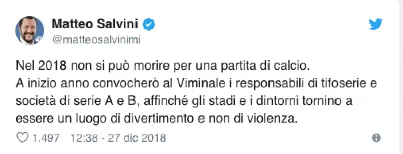 salvini tweet