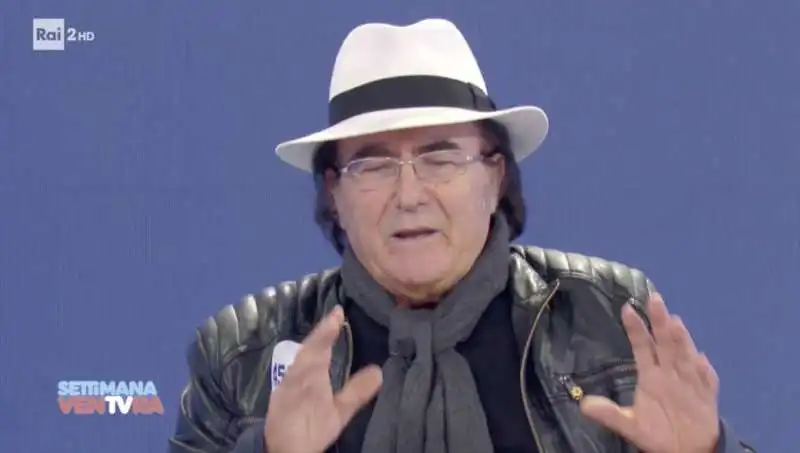 al bano ospite di settimana ventura