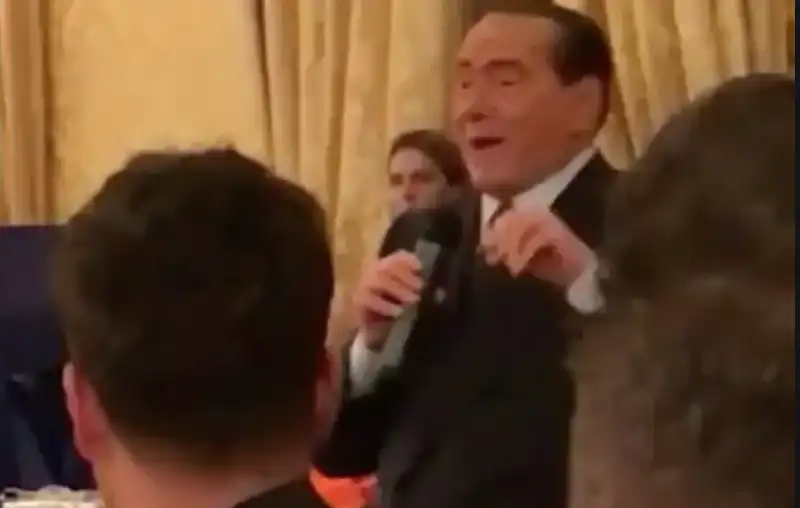 BERLUSCONI CENA DI NATALE DEL MONZA