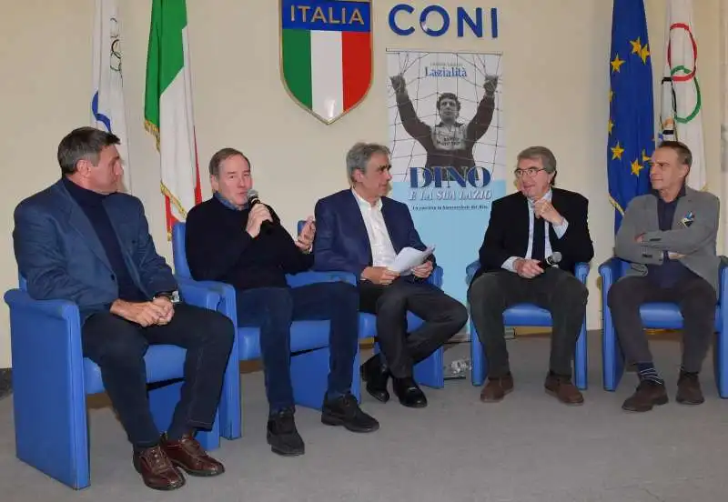 bruno giordano  giancarlo oddi  guido de angelis  dino zoff  enrico montesano  foto di bacco