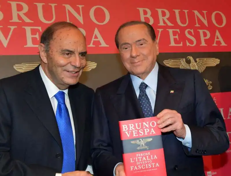 bruno vespa  silvio berlusconi  foto di bacco (3)