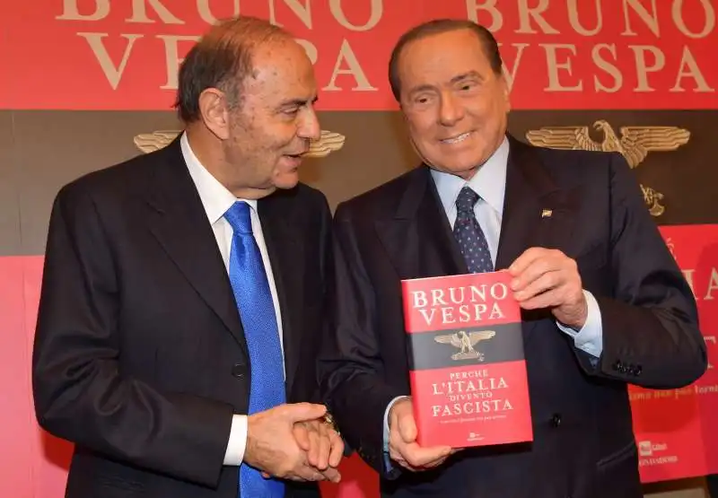 bruno vespa  silvio berlusconi  foto di bacco (4)