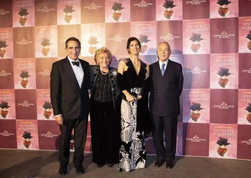 carlo fuortes maddalena letta virginia raggi e gianni letta