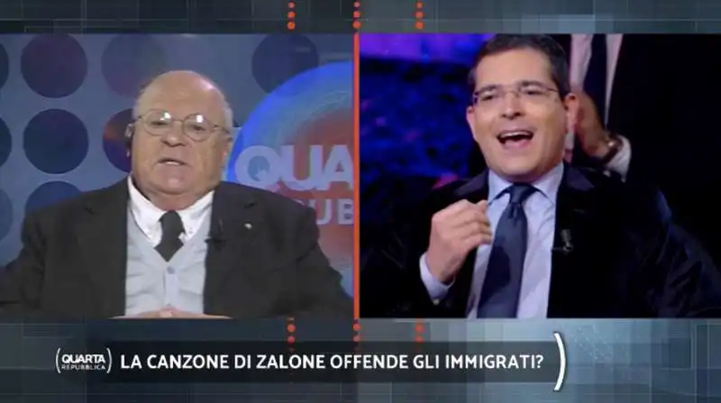 cazzola vs capezzone sulla canzone di checco zalone 1