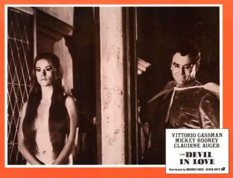 claudine auger e vittorio gassman l'arcidiavolo