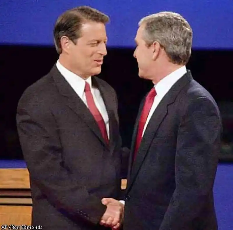 DIBATTITO GEORGE W. BUSH VS AL GORE 2000 1