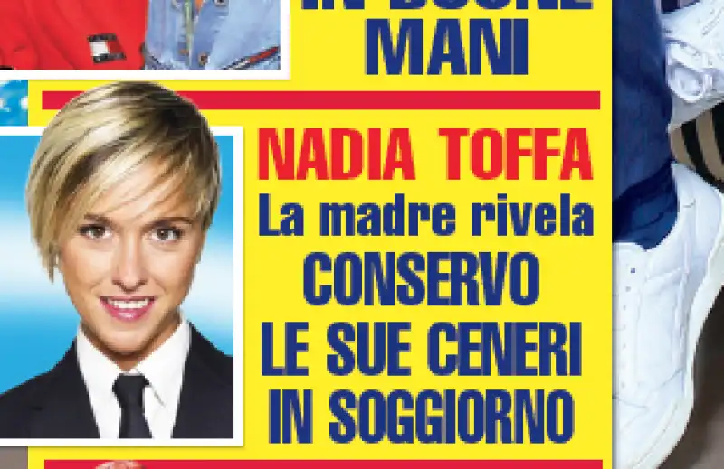 DIPIU - NADIA TOFFA E LE CENERI IN SOGGIORNO