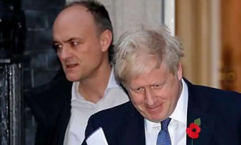 Dominic Cummings e Boris Johnson