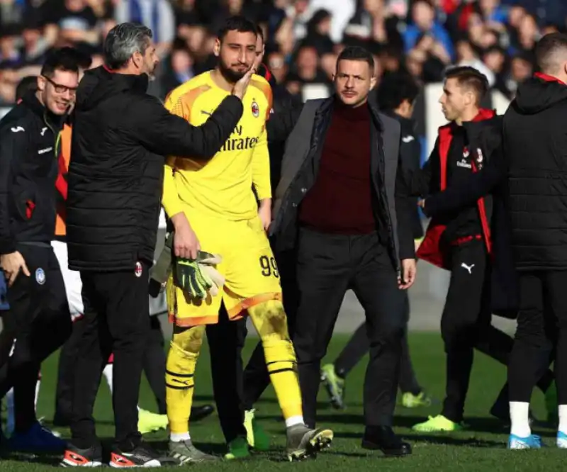 donnarumma in lacrime – atalanta milan 1