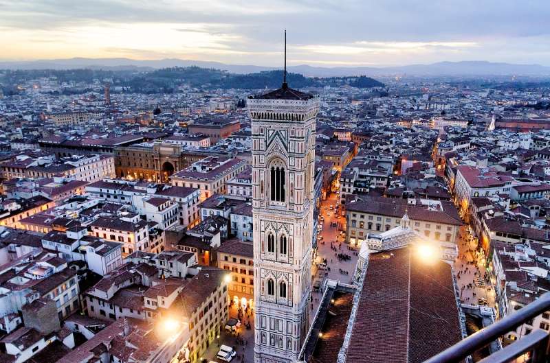 firenze vista dalla cupola del brunelleschi