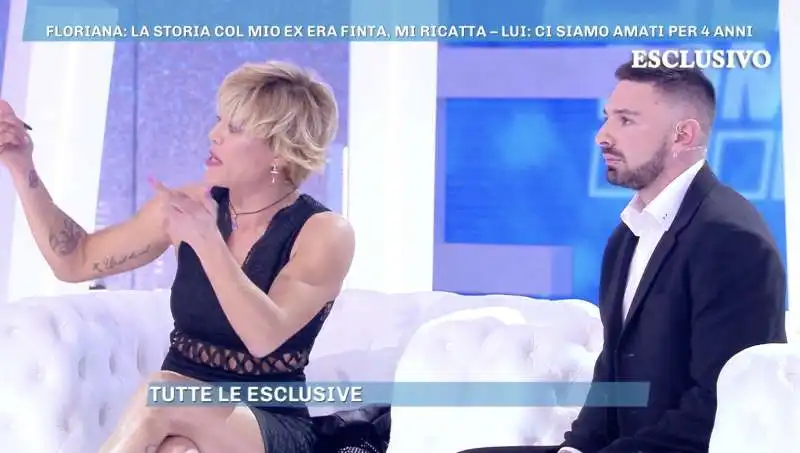 floriana secondi vs daniele pompili a domenica live 13