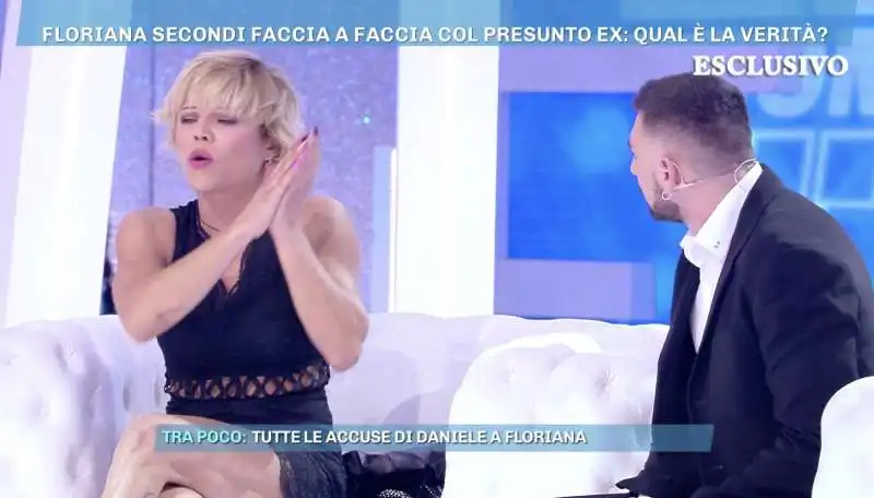 floriana secondi vs daniele pompili a domenica live 14