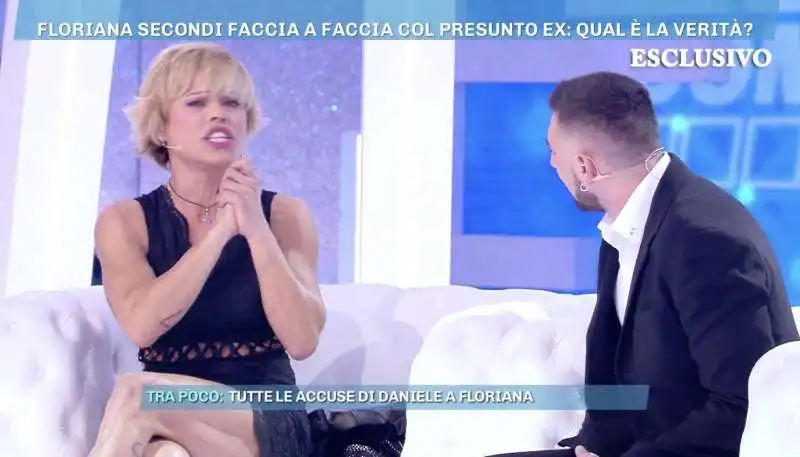 floriana secondi vs daniele pompili a domenica live 15