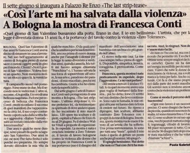 francesca conti cortecchia 1997