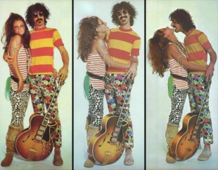 frank zappa e claudia cardinale by richard avendon