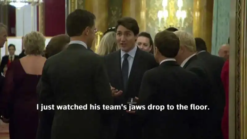 IL VIDEO IN CUI TRUDEAU SBEFFEGGIA TRUMP