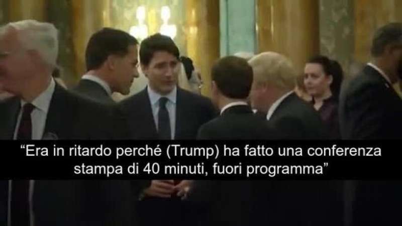 IL VIDEO IN CUI TRUDEAU SBEFFEGGIA TRUMP