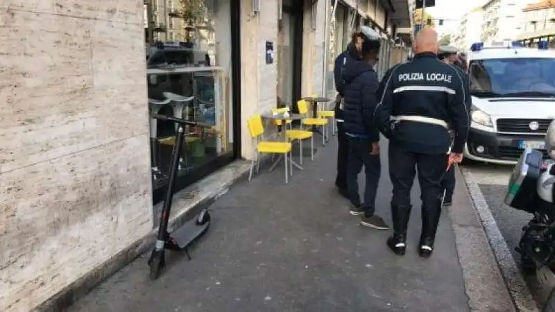 incidente con il monopattino a torino