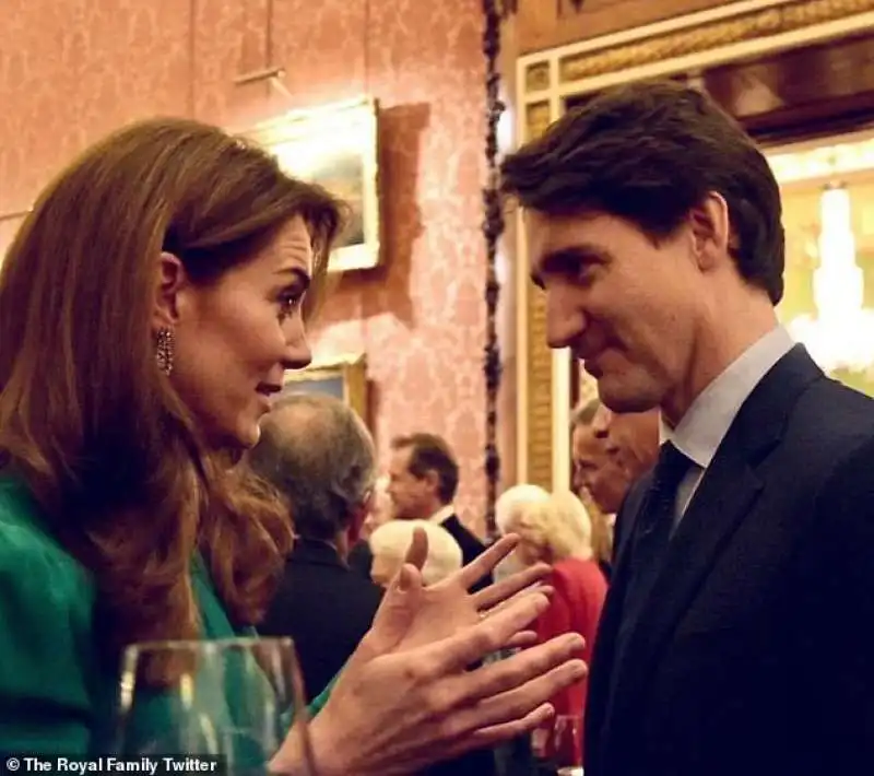 kate middleton justin trudeau