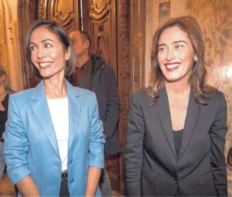 MARA CARFAGNA E MARIA ELENA BOSCHI