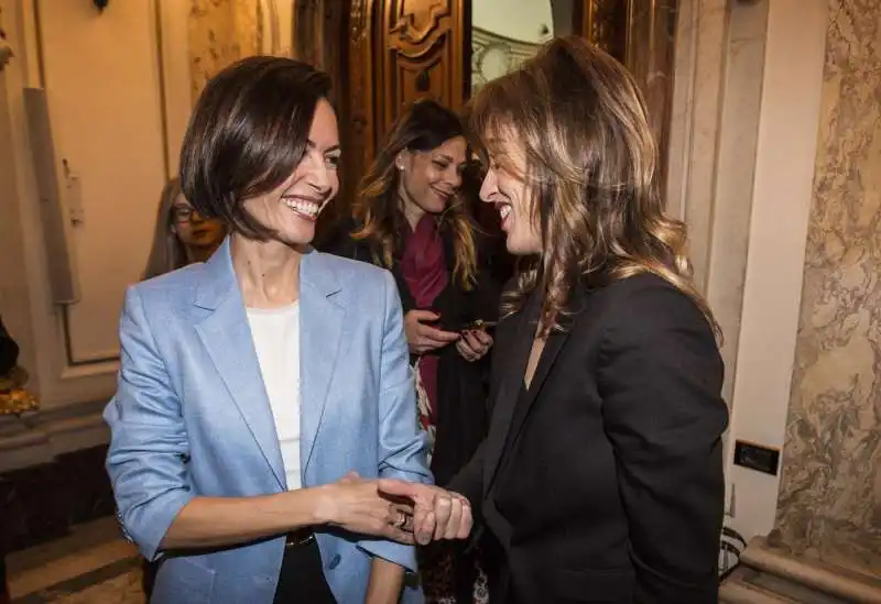 MARA CARFAGNA MARIA ELENA BOSCHI