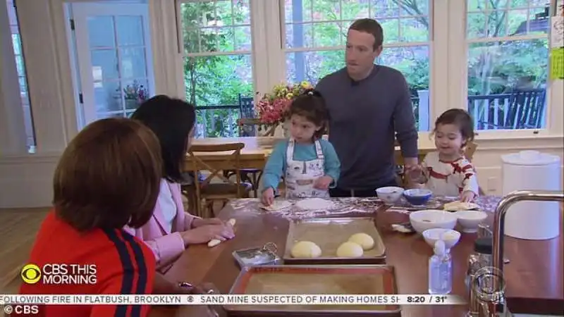 mark zuckerberg e priscilla chan mostrano alla cbs la loro casa analogica 4