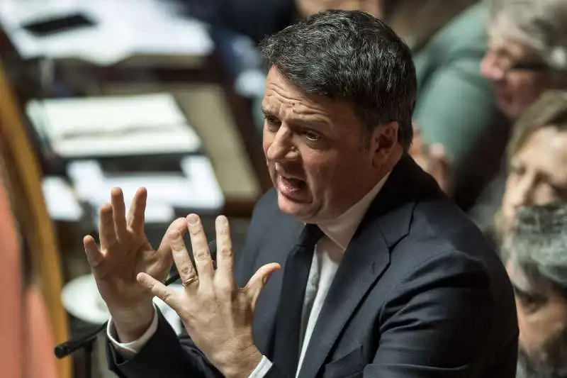 MATTEO RENZI IN SENATO