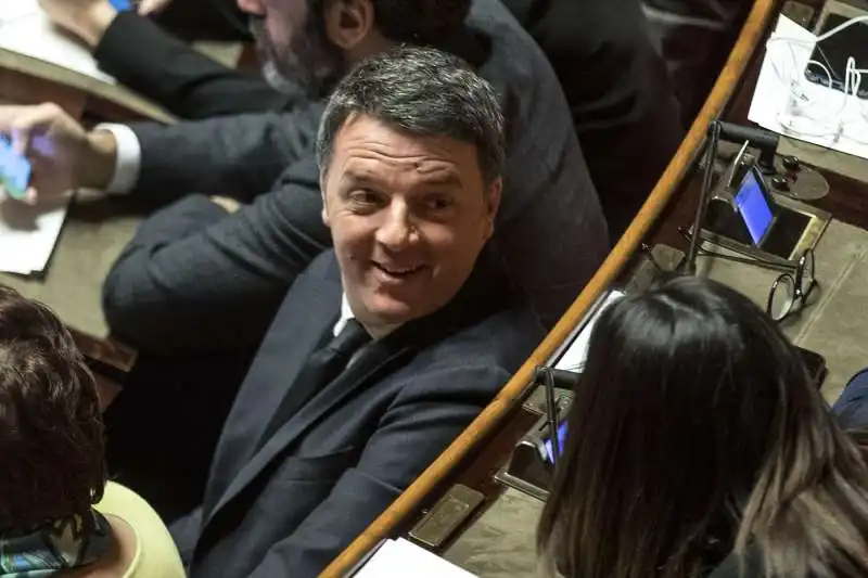 MATTEO RENZI IN SENATO