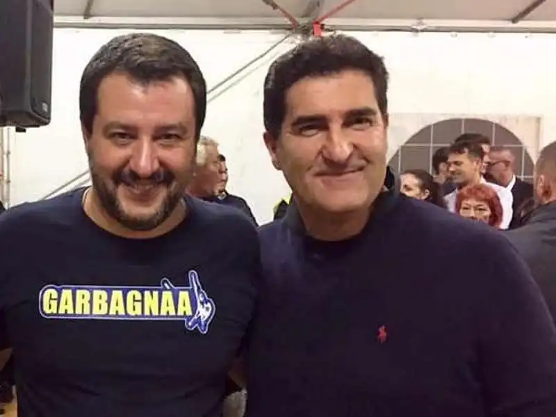 MATTEO SALVINI FABIO MASSIMO BONIARDI 