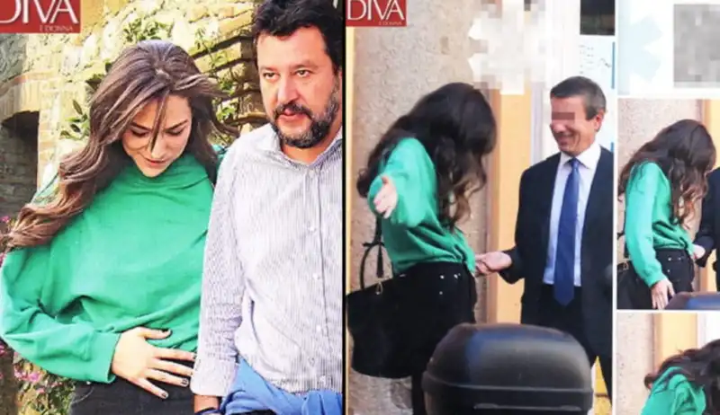 MATTEO SALVINI FRANCESCA VERDINI SU DIVA E DONNA