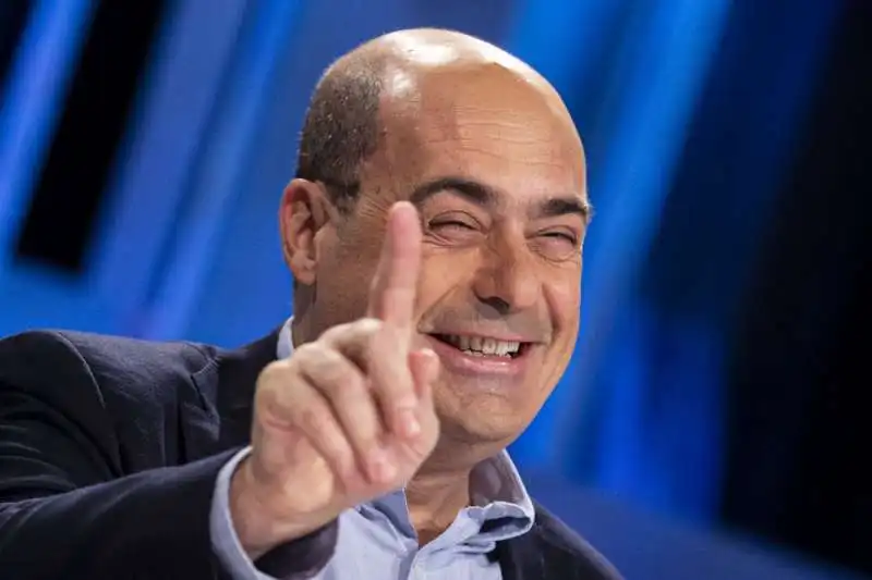 Nicola Zingaretti a 'Mezz'ora in piu''