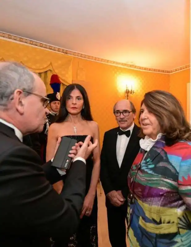 paola severino, federico cafiero de raho e la moglie