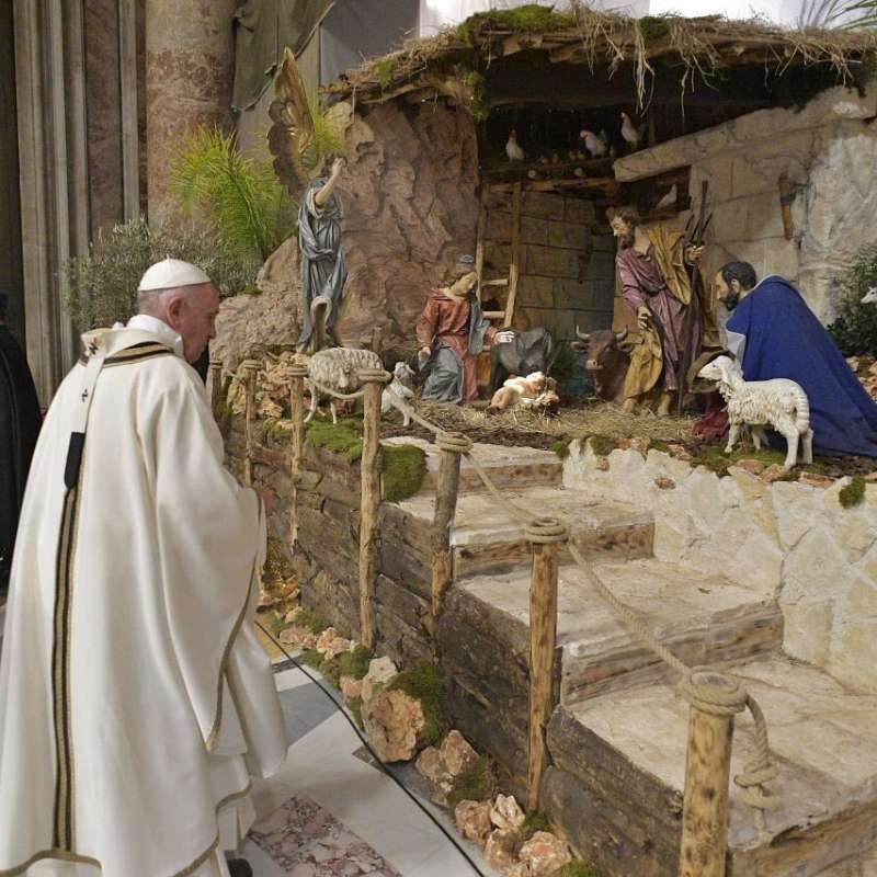 papa francesco a natale 4