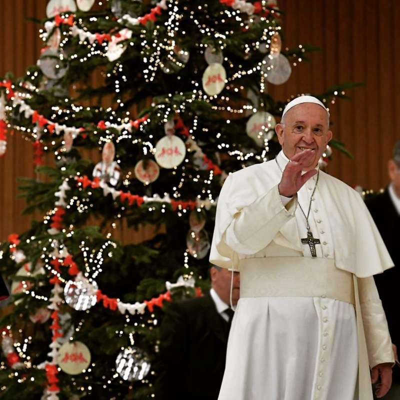 papa francesco a natale 5