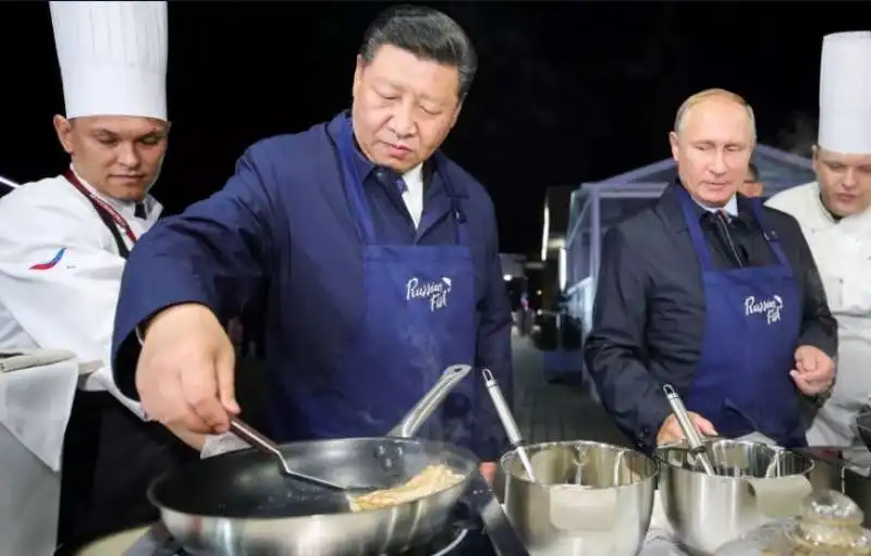 PUTIN E XI JINPING 