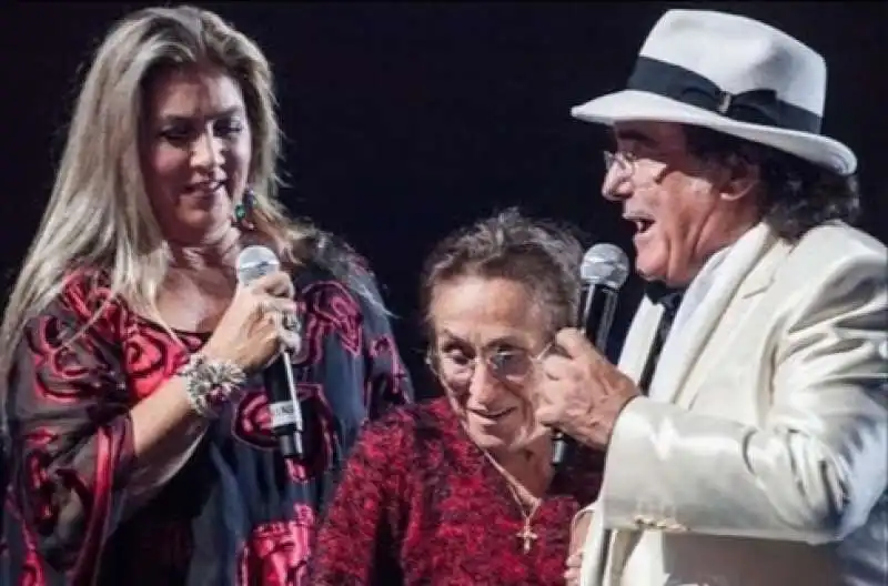 romina, mamma jolanda e al bano