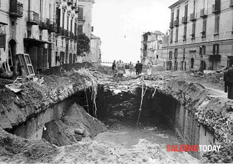 salerno e l alluvione del 54