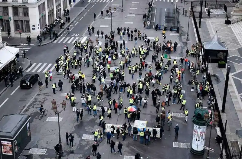 sciopero in francia durante le festivita' natalizie 9