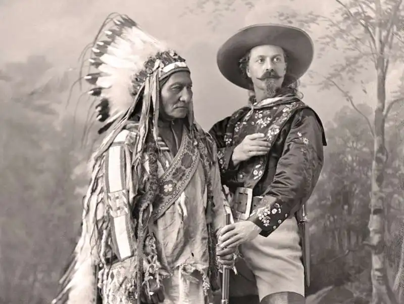 toro seduto e buffalo bill