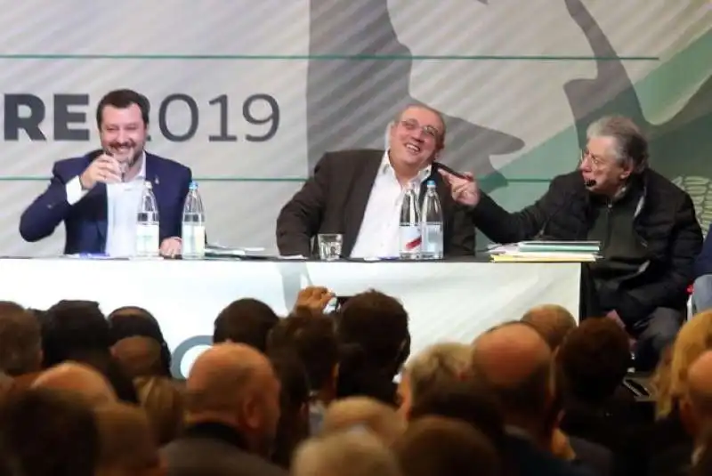 umberto bossi al congresso della lega 1