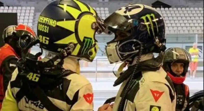 valentino rossi alla 12 ore di abu dhabi 1