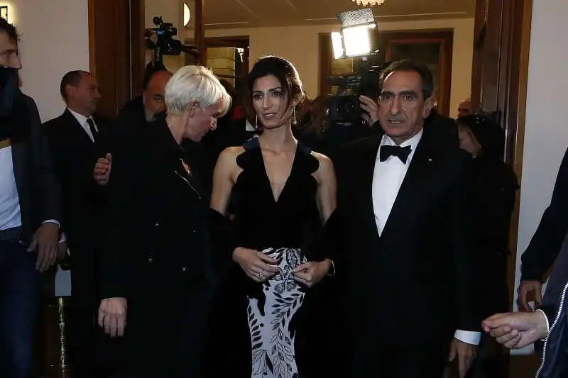 virginia raggi alla prima dei vespri siciliani al teatro dell'opera 2