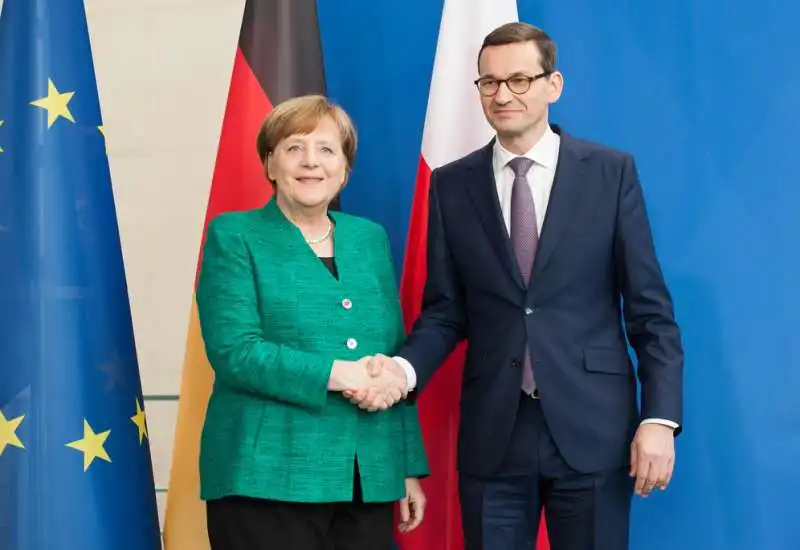 angela merkel mateusz morawiecki